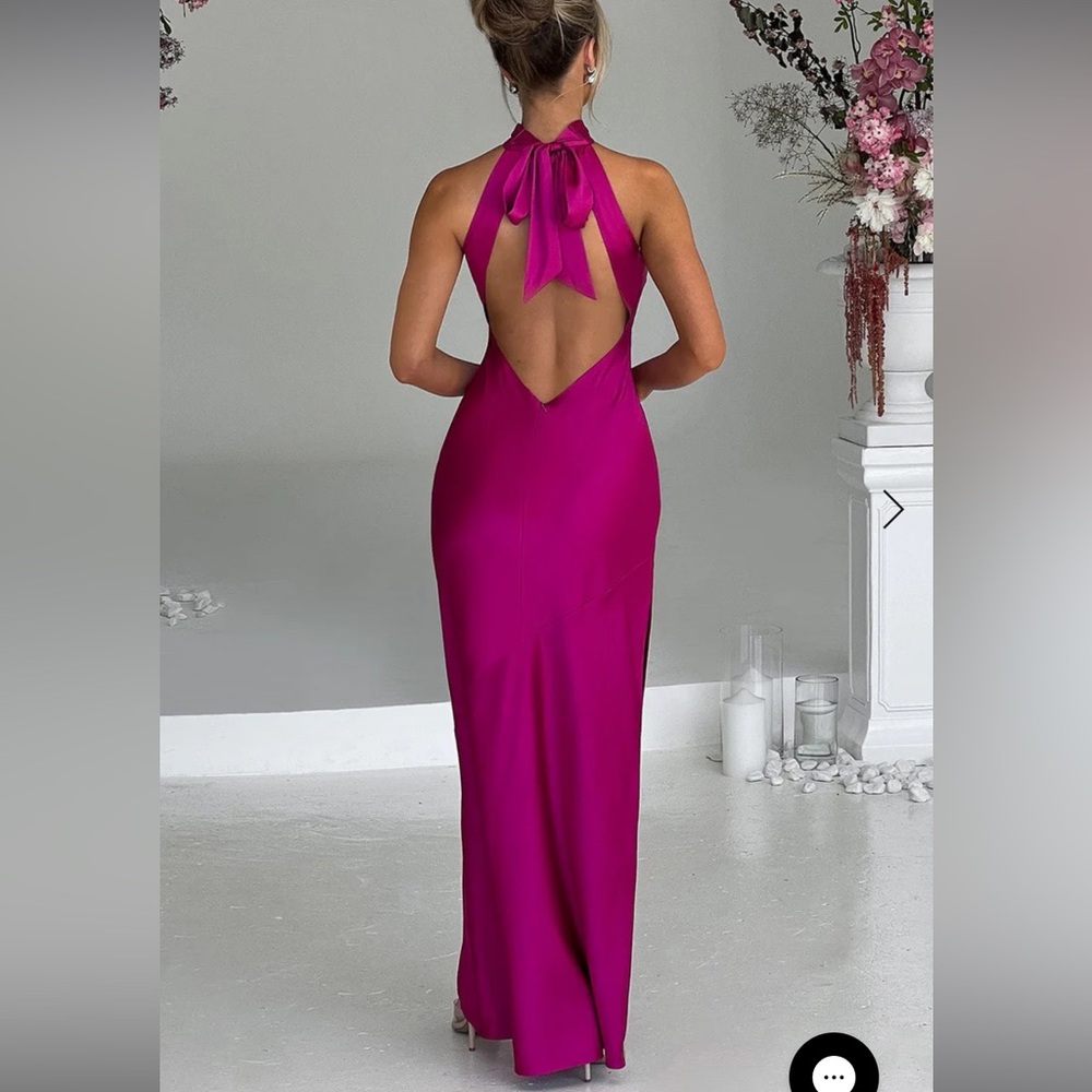 Babyboo Fashion ETTA MAXI DRESS - HOT PINK